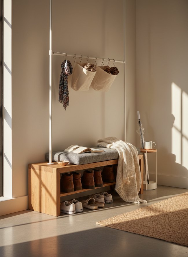 Entryway Shoe Rack