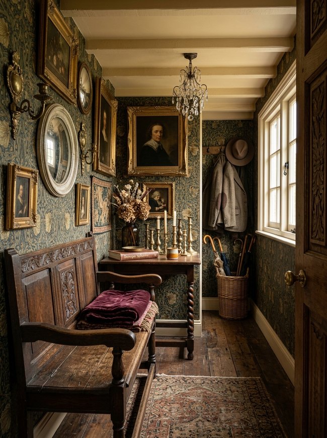 Baroque Inspired Entryway