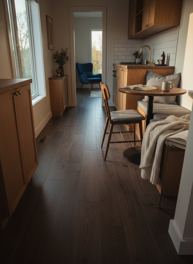 Dark Engineered Hardwood