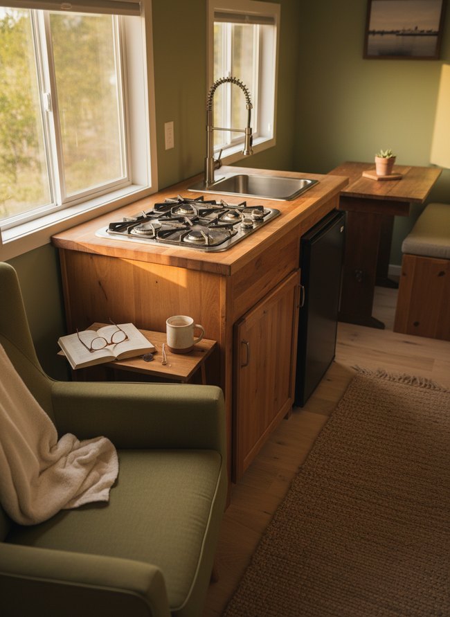 RV Style Drop-In Cooker