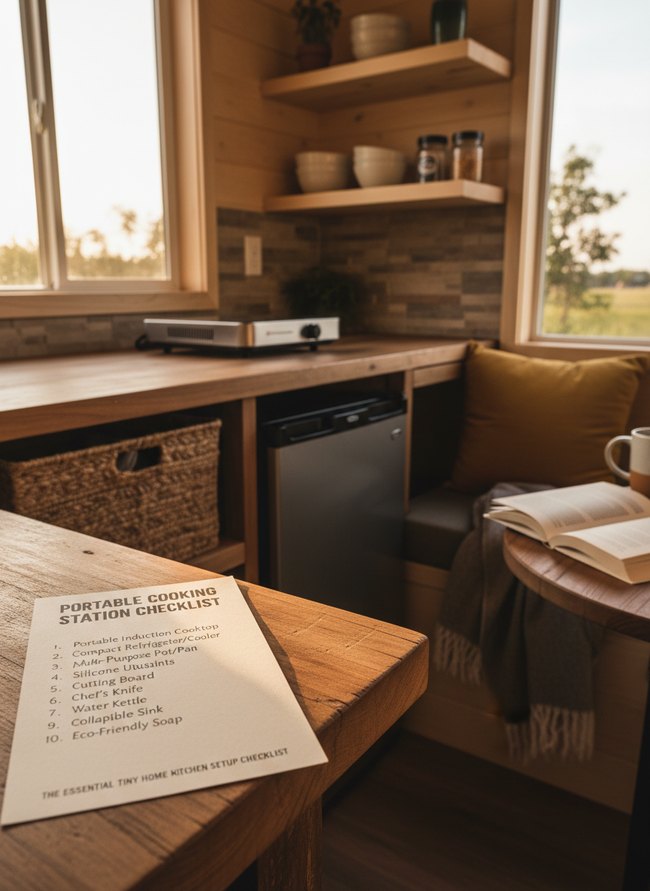 Portable Cooking Station Checklist