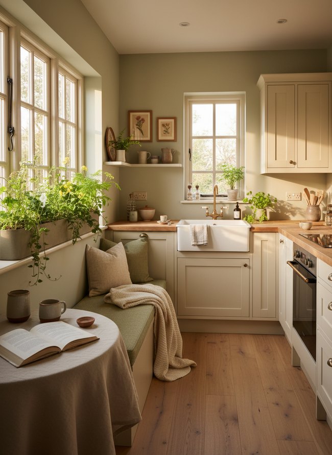 Fresh Greenery Window Box
