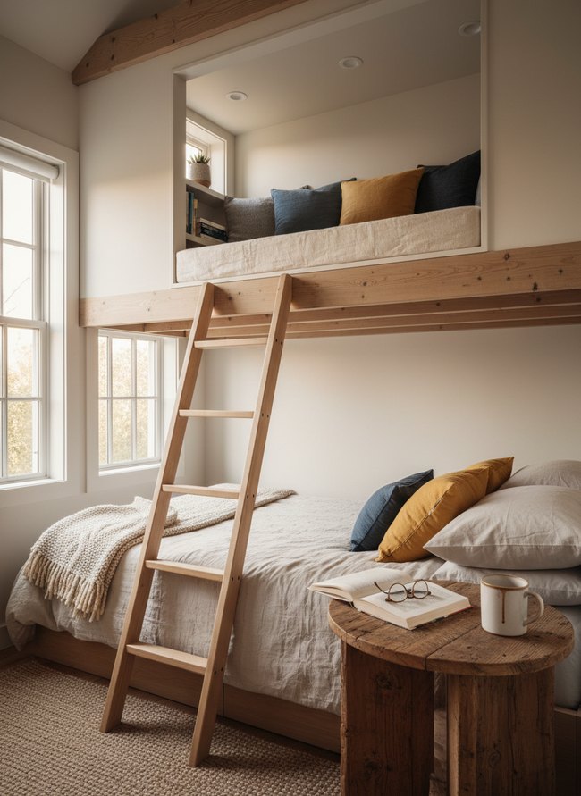 Scandi Loft Ladder Hideaway