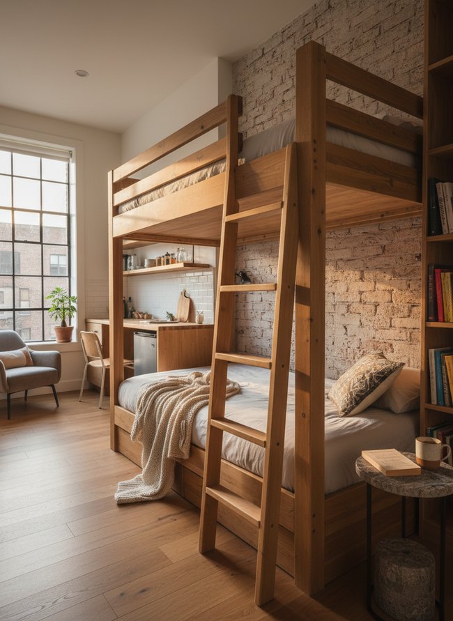 Loft Style Double Bunk