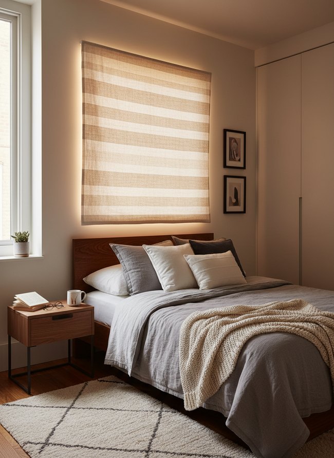 Backlit Fabric Panel