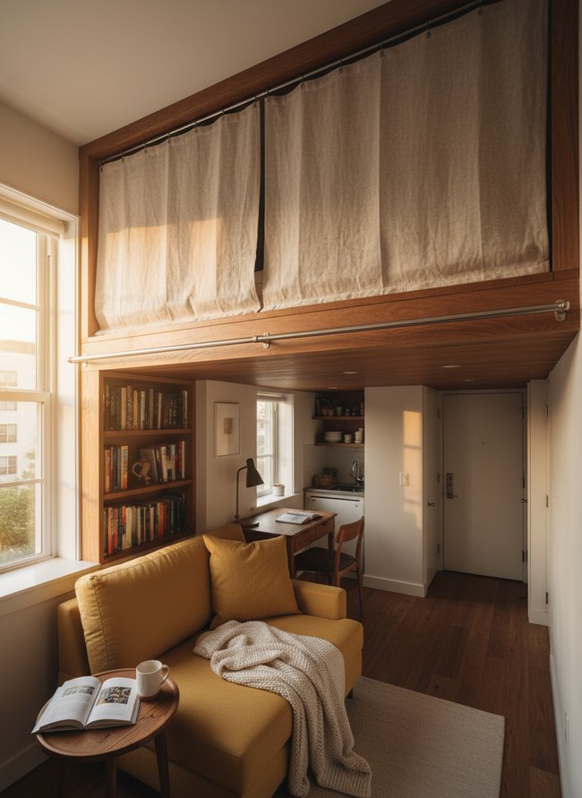 Roman Shade Loft Solution