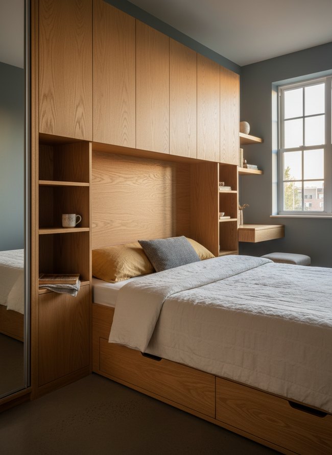 Headboard Storage Solutions