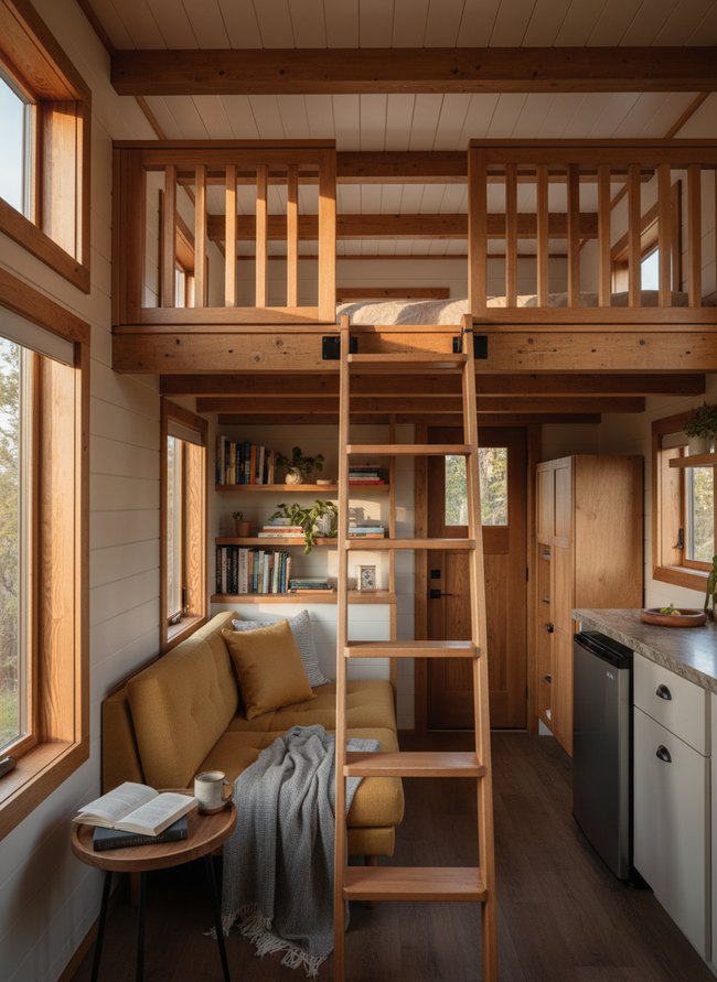 Fold-Away Loft Safety Panel