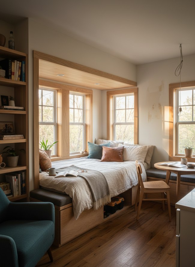 Window Nook Sleeping Alcove