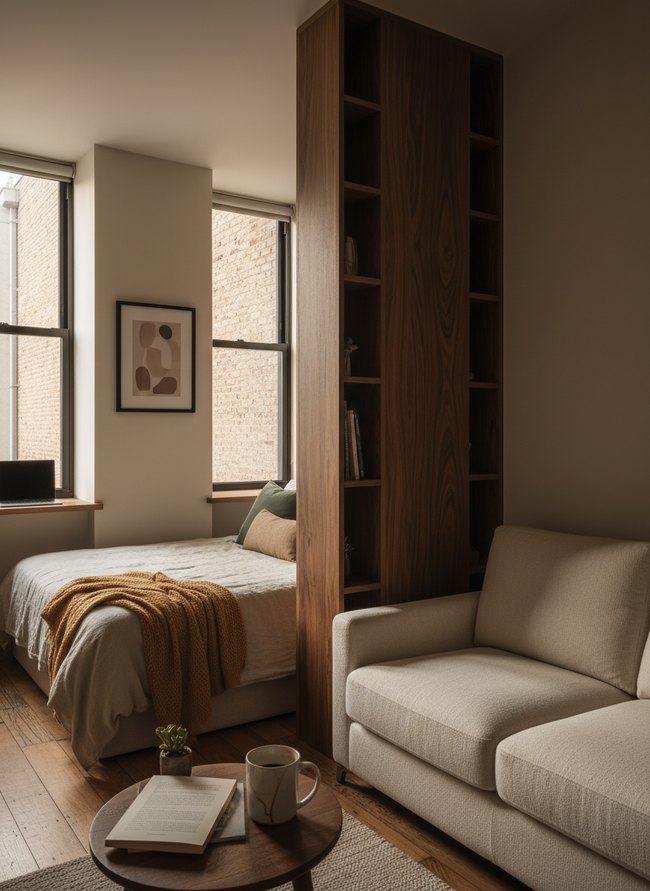 Vertical Bookcase Divider