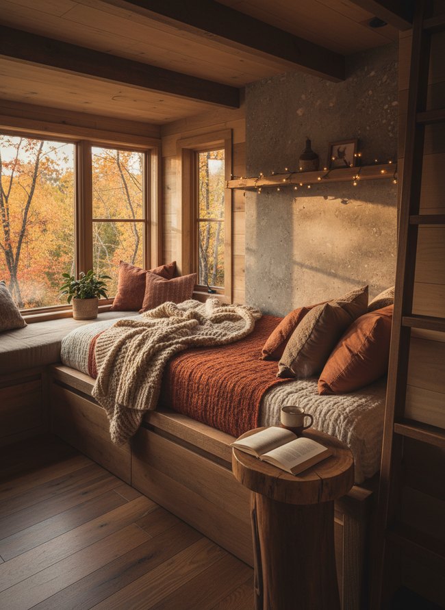 Warm Woolen Retreat Nook