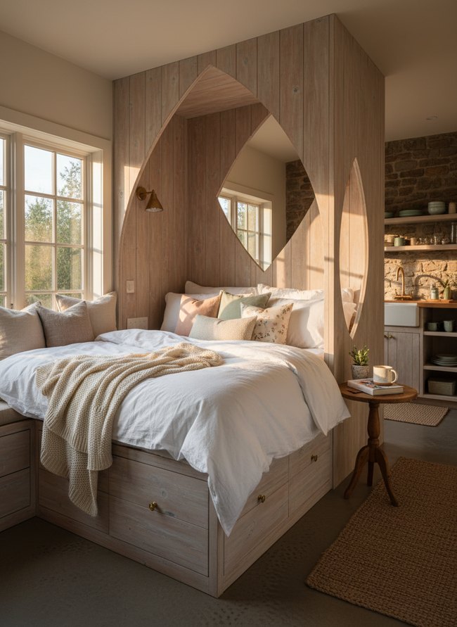 Open Concept Blossom Bed