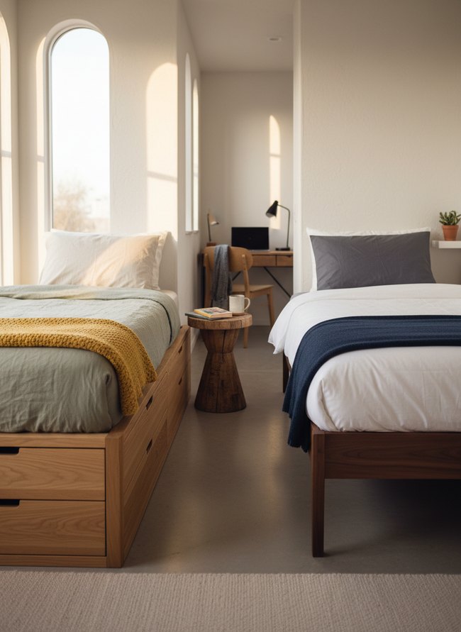 Traditional Minimalist Bed Frame
