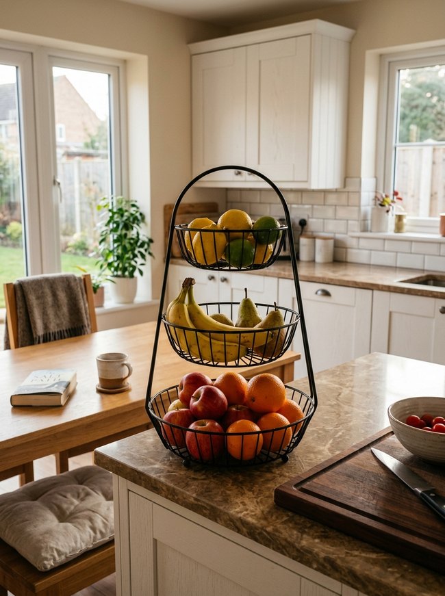 Tiered Countertop Fruit Basket