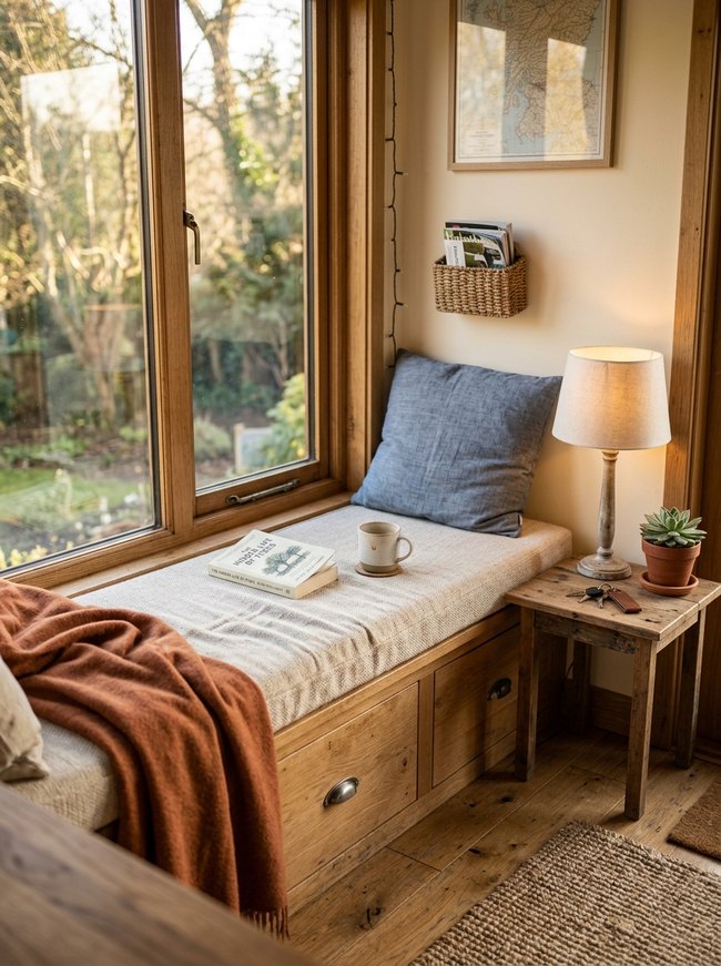 Bright Window Seat Lounge
