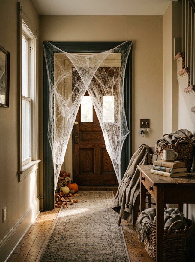 Cobweb Entrance Drape