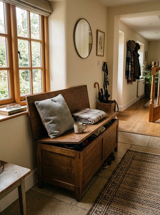 Flip-Top Bench Seating