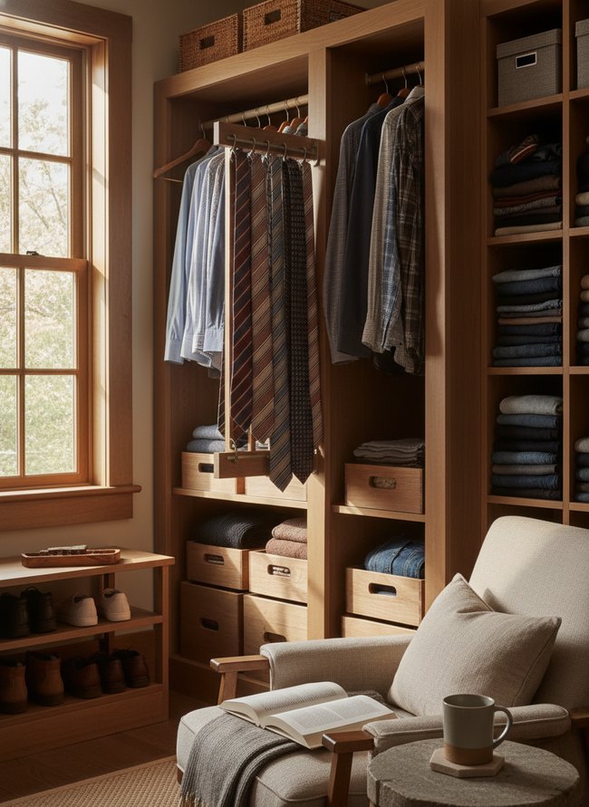 Sliding Tie Rack