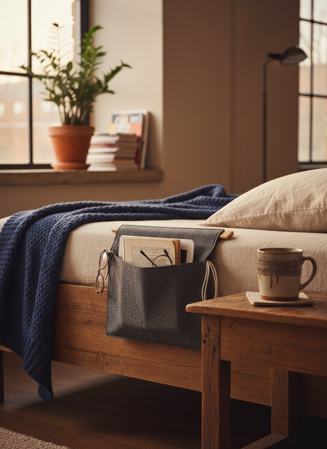 Bedside Caddy Pocket