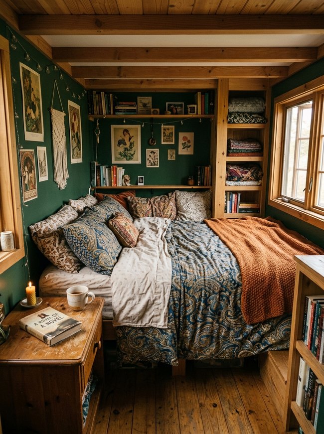 Paisley Print Bedroom Haven