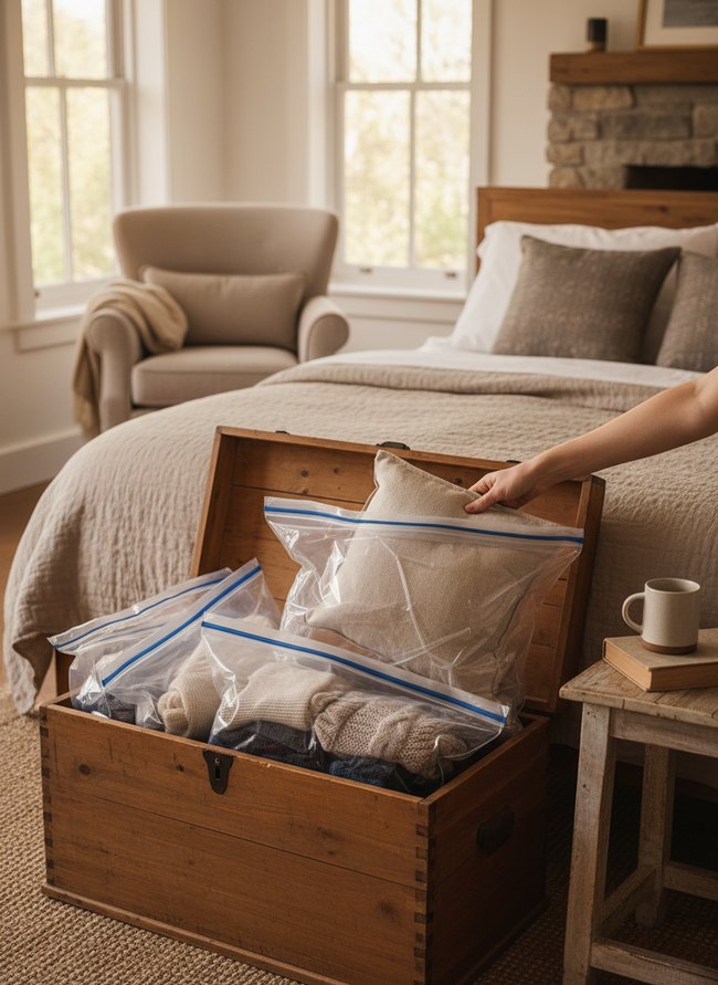 Moisture Proof Linen Pouch