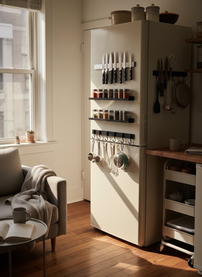Refrigerator Side Magnetic Strip