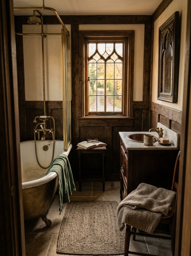 Gothic Revival Bathroom