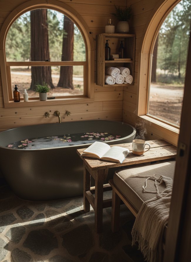 Harmonious Bathroom Refresh Station