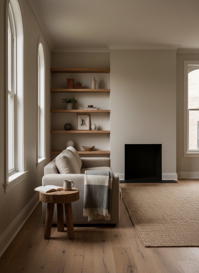 Intentional Open Shelving