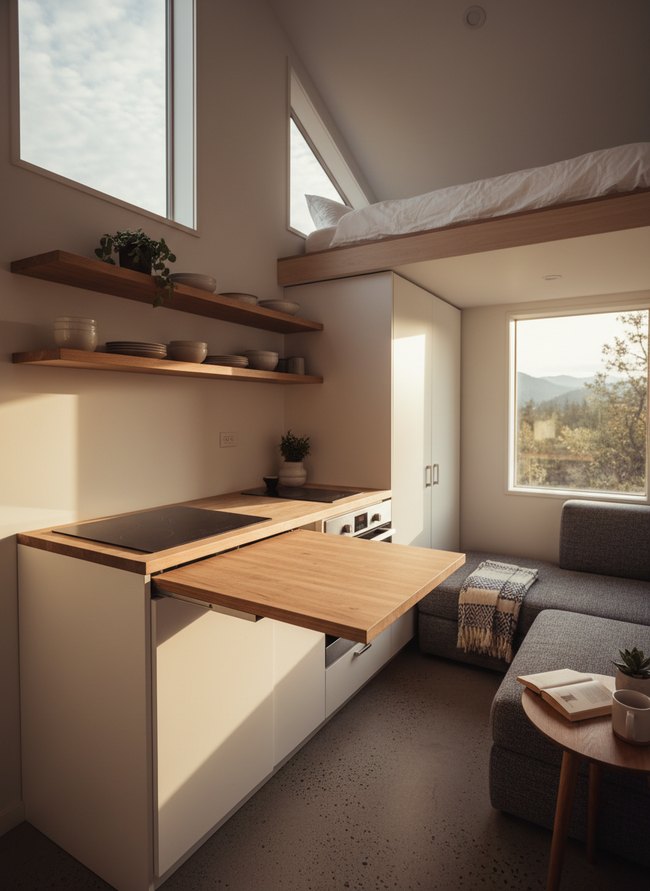 Fold-Out Countertop Prep