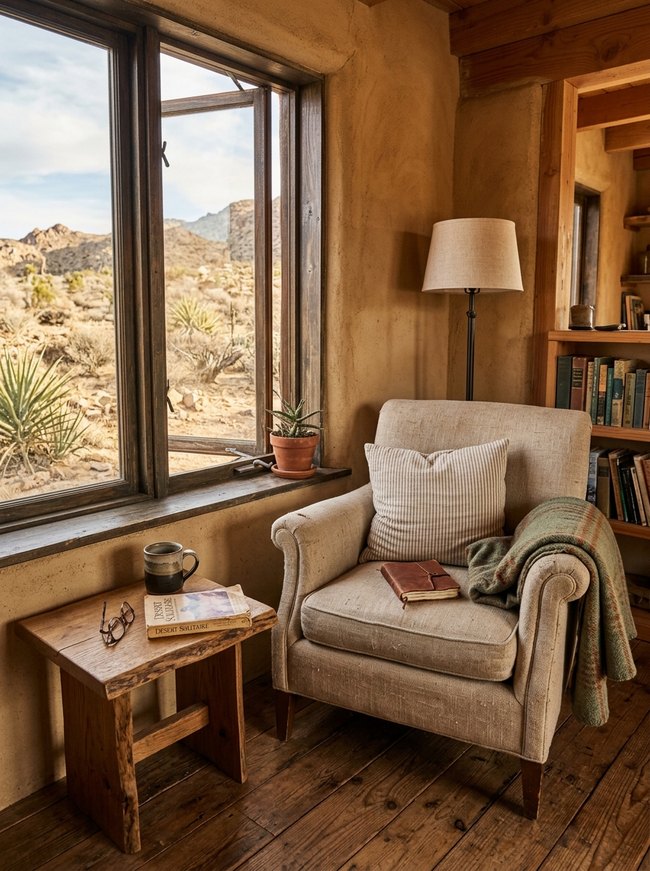 Sunbaked Wall Reading Spot