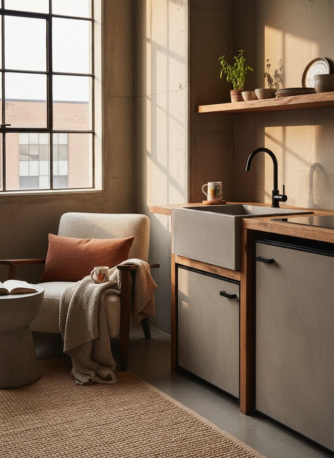 Industrial Style Concrete