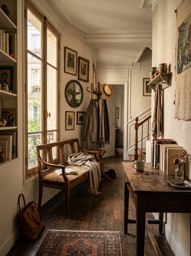 Vintage Parisian Entryway