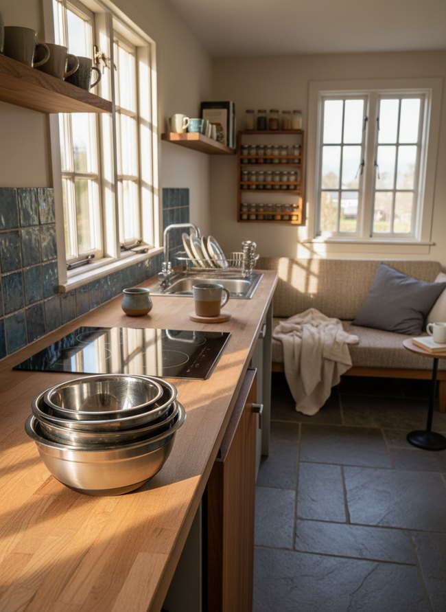 Nested Stainless Steel Bowls
