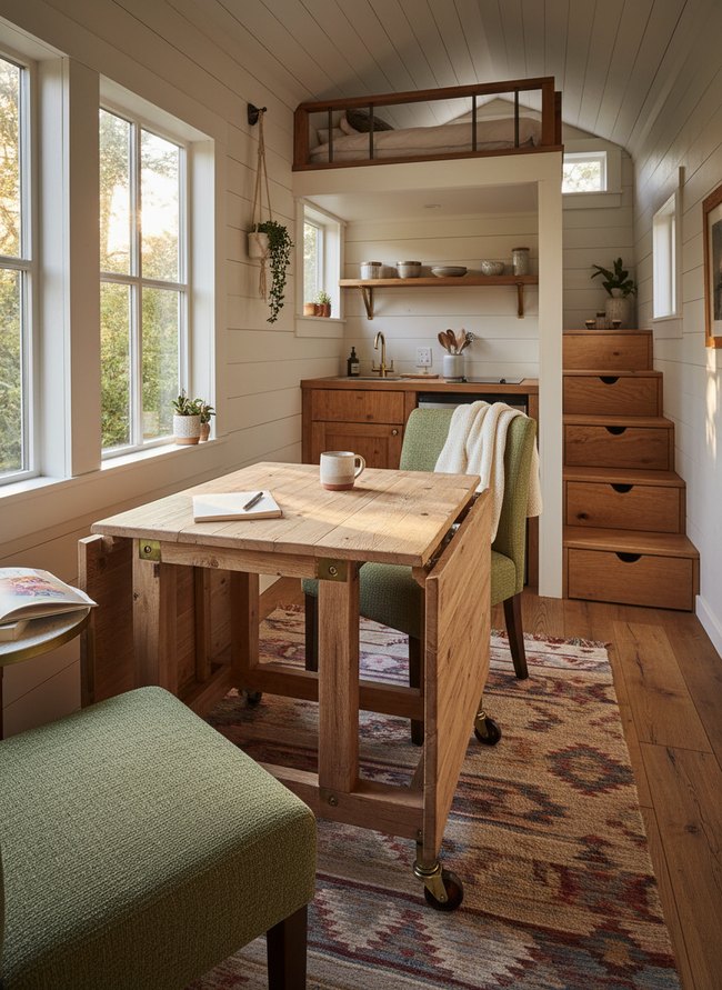 Collapsible Dining Cart