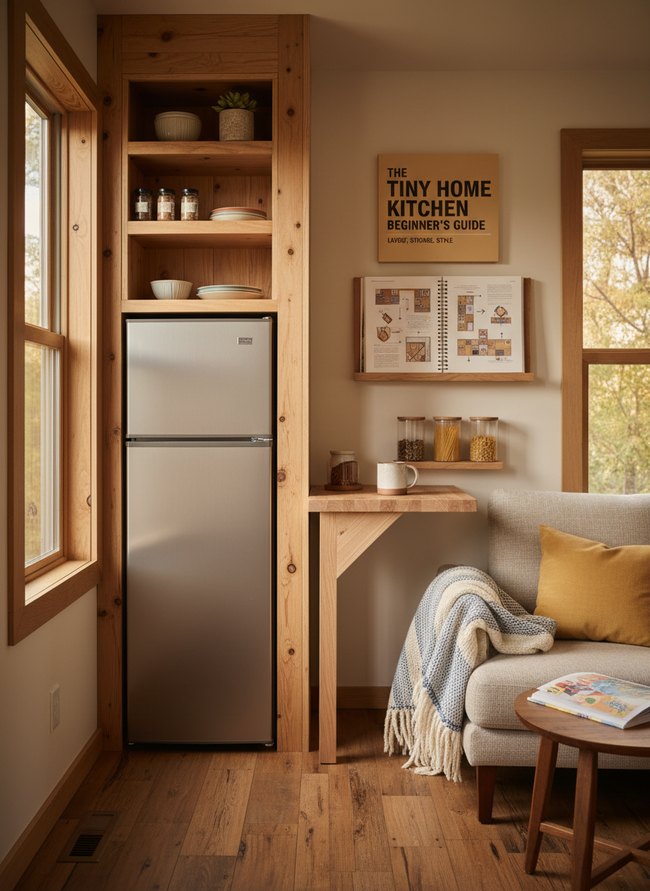 Slimline Refrigerator Nook