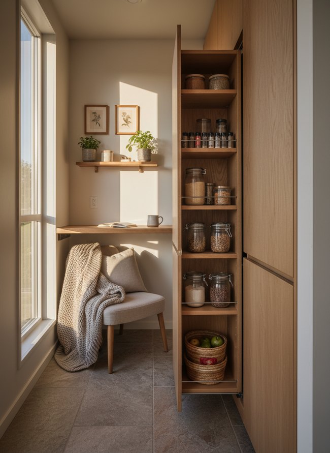 Pull-Out Pantry Design