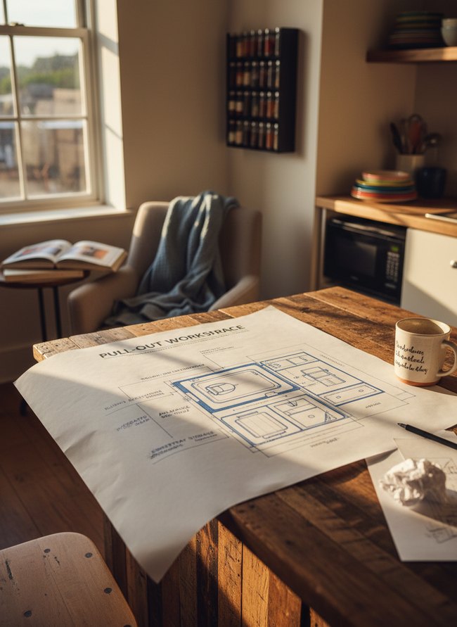 Pull-Out Workspace Diagram