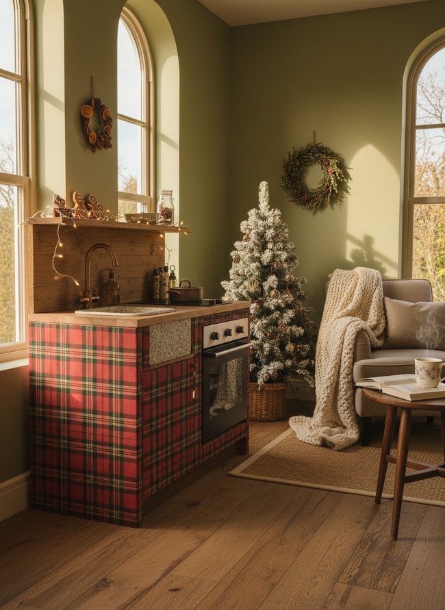 Cozy Plaid Appliance