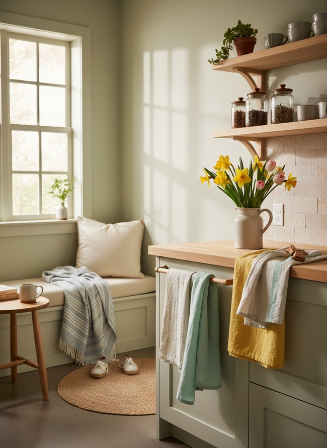 Soft Linen Kitchen Towels