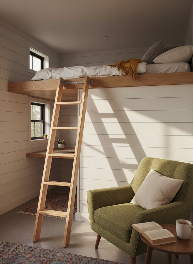 Compact A-Frame Ladder