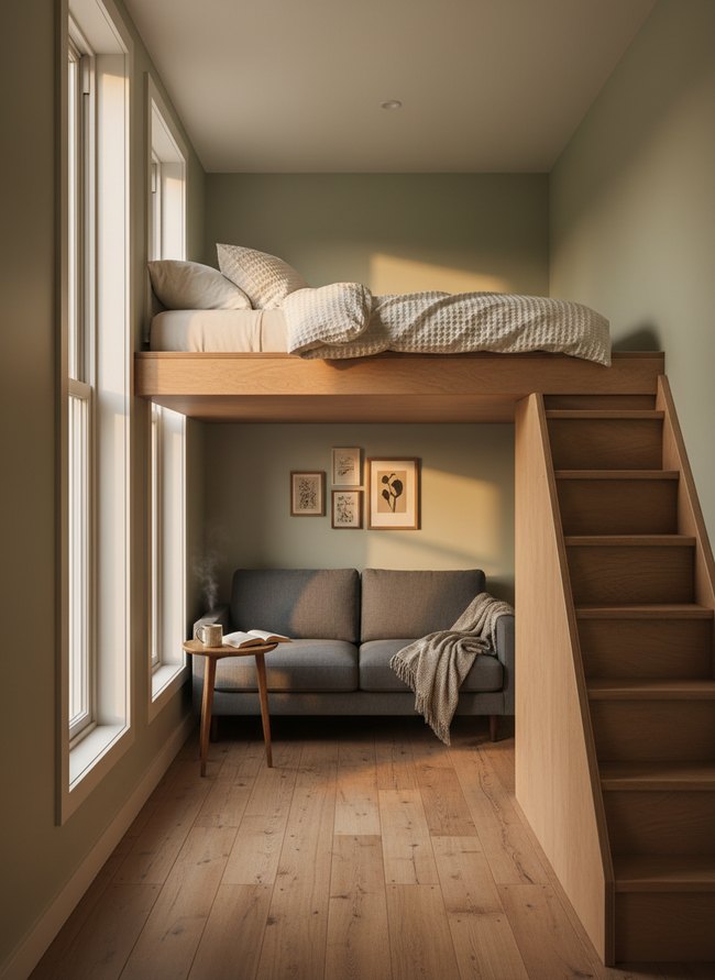 Textured Waffle Loft Bedding
