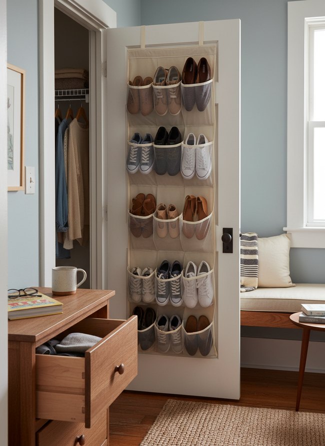 Over-Door Shoe Caddy