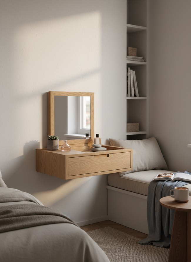 Minimalist Floating Shelf Vanity