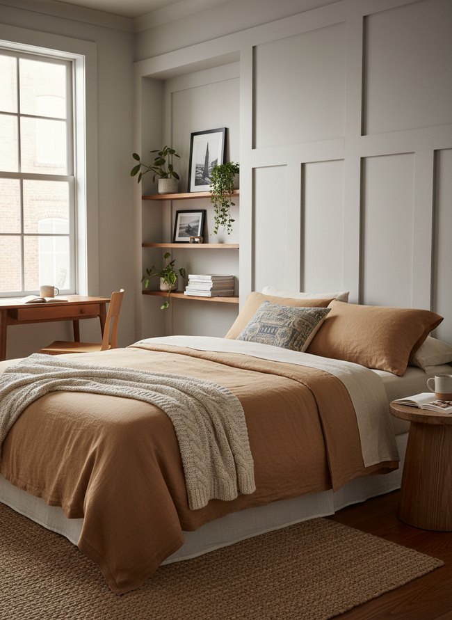 Chic Linen Blend Coverlet
