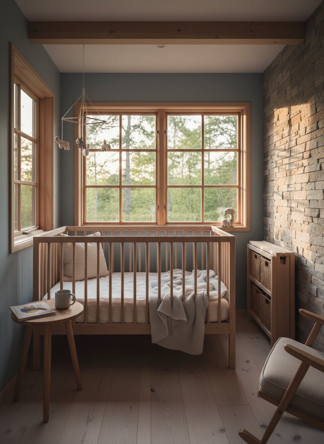 Scandinavian Style Cot