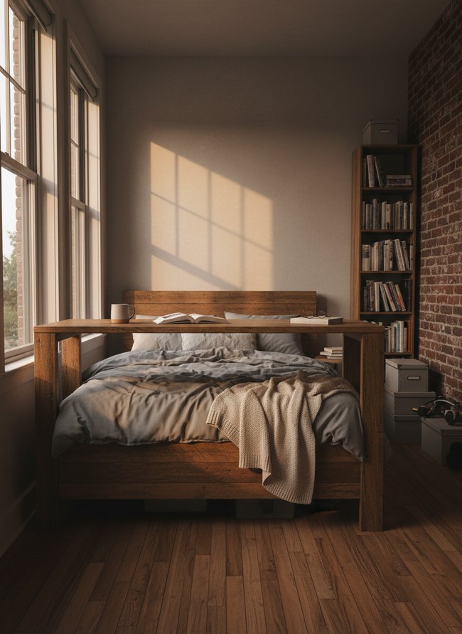 Desk Over Bed