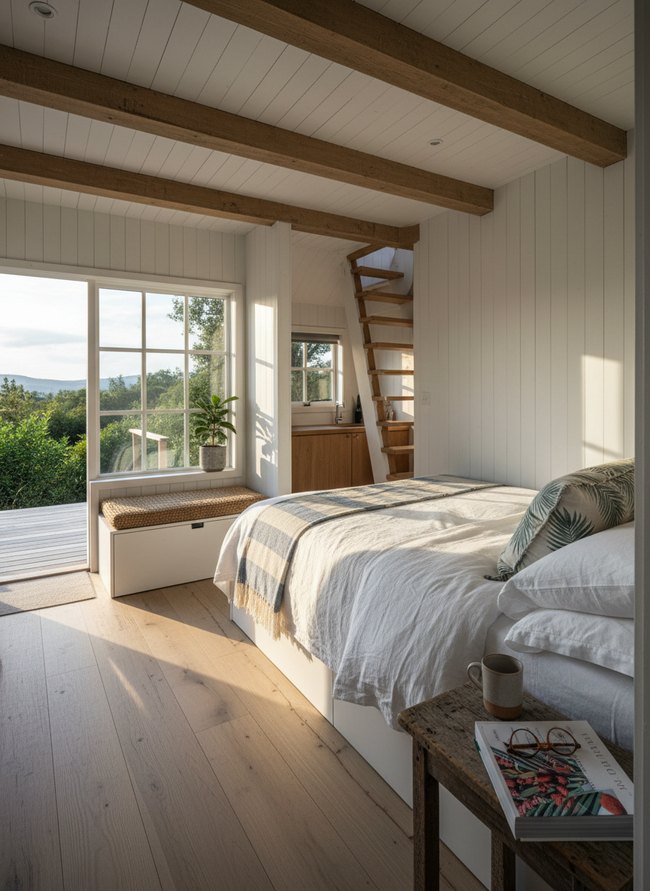 Crisp White Summer Quarters