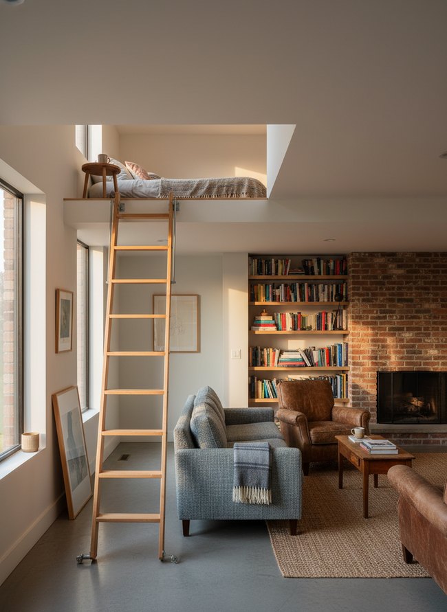 Folding Loft Ladder Option
