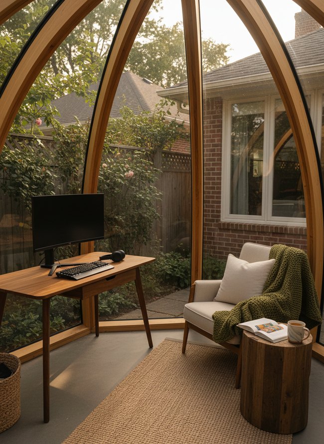 Light-Filled Dome Pod